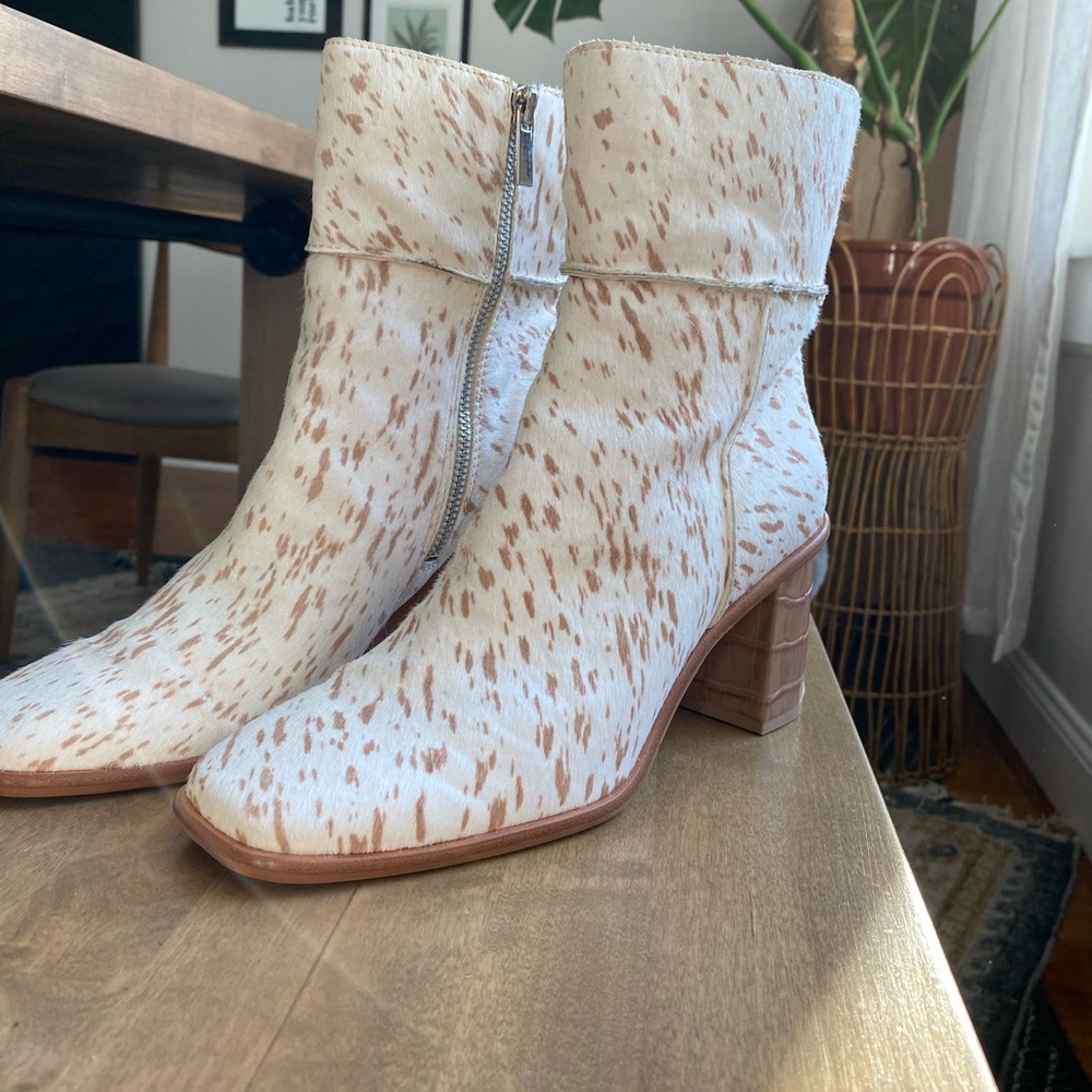 Dolce vita calf hair boot